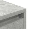 vidaXL TV Cabinet Concrete Grey 188.5x41x50 cm Engineered Wood