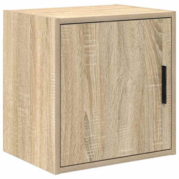 vidaXL Garage Wall Cabinet Sonoma Oak Engineered Wood