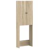 vidaXL Toilet Cabinet ALKMAAR Sonoma Oak 66 x 25.5 x 190 cm
