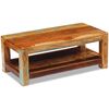 vidaXL Coffee Table Solid Reclaimed Wood 90x45x35 cm