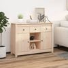 vidaXL Sideboard 100x35x74,5 cm Solid Wood Pine