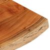 vidaXL Table Top 90x40x3.8 cm Rectangular&nbsp;Solid Wood Acacia Live Edge