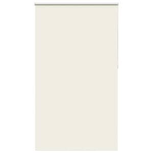 vidaXL Roller Blind Blackout Off White 140x230 cm Fabric Width 136.6 cm Polyester