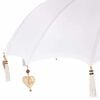vidaXL Balinese Parasol with Base 260 210-220 cm