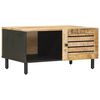 vidaXL Coffee Table Natural 80 x 50 x 40 cm Solid Mango Wood