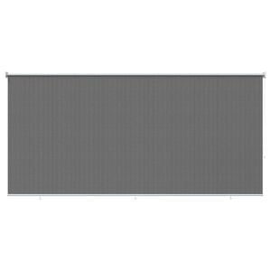 vidaXL Outdoor Roller Blind 90% UV Block Light Grey 400 x 230 cm HDPE