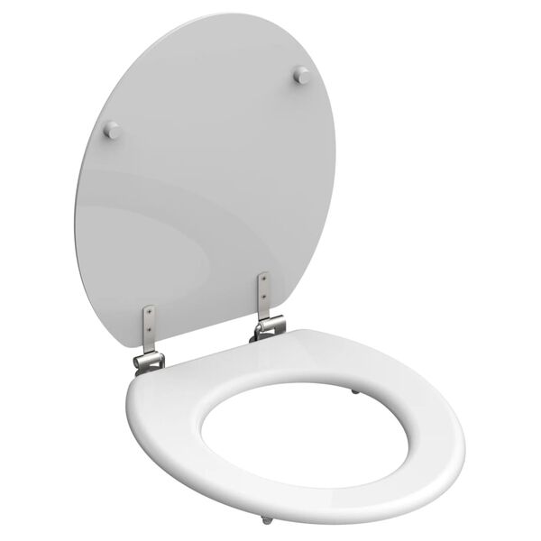 SCH&Uuml;TTE Toilet Seat WHITE Wood Core