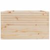 vidaXL Garden Planter 80x80x49.5 cm Solid Wood Pine
