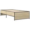 vidaXL Bed Frame without Mattress Sonoma Oak 90x200 cm