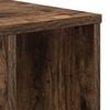 vidaXL End Table 2 pcs Smoked Oak 37 x 32 x 40 cm Engineered Wood
