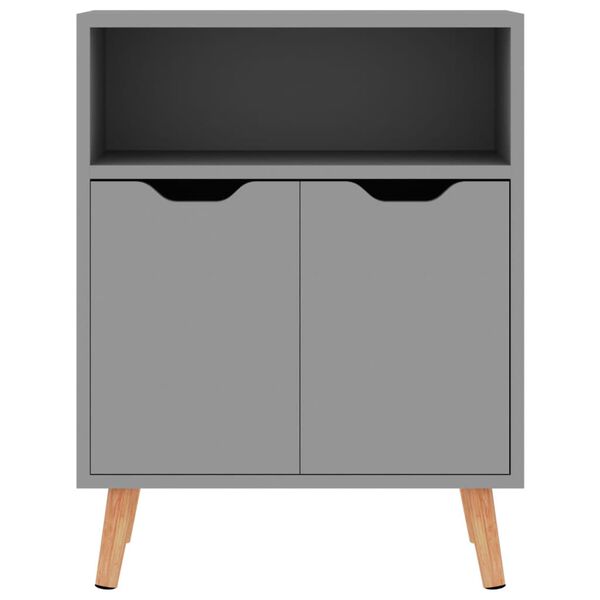vidaXL Sideboard Grey 60x30x72 cm Engineered Wood