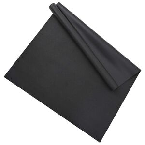 vidaXL Sport Protection Mat Black 243 x 152 x 0.6 cm PVC