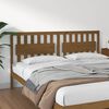 vidaXL Bed Headboard Honey Brown 185.5x4x100 cm Solid Wood Pine