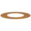 vidaXL suitable for Flat Tree Rings 5 pcs Brown &Oslash;40 / 70 cm