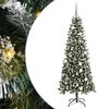 vidaXL Artificial Christmas Tree with 300 LEDs with Stand Green 180 cm