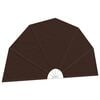 vidaXL Balcony Privacy Screen &Oslash; 320 cm Polyester Brown