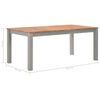 vidaXL Dining Table 180x90x74 cm Solid Oak Wood