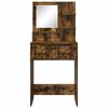 vidaXL Bedroom Dressing Tables Smoked Oak 80 x 39.6 x 135 cm
