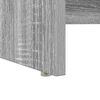 vidaXL Desk Grey Sonoma 120.5 x 44 x 88.5 cm Engineered Wood