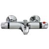 vidaXL Thermostatic Bathtub Shower Mixer Faucet Chrome