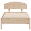 vidaXL Bed Frame without Mattress 90x200 cm Solid Wood Pine