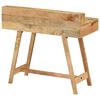 vidaXL Desk 100x45x90 cm Solid Rough Mango Wood