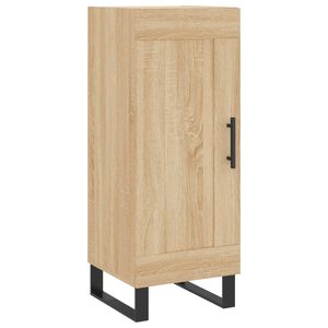 vidaXL Sideboard Sonoma Oak 34.5x34x90 cm Engineered Wood