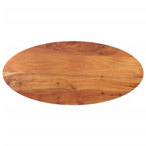vidaXL Table Top 80x40x3.8 cm Oval Solid Wood Acacia