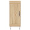 vidaXL Highboard Sonoma Oak 34.5x34x180 cm Engineered Wood