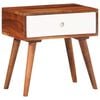 vidaXL Side Table 45x30x45 cm Solid Wood Acacia