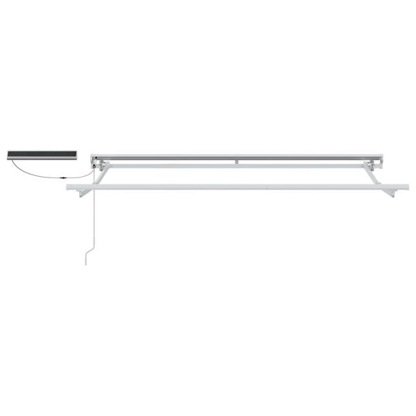 vidaXL Electric Retractable Awning Beige 3.5 x 2.5 m