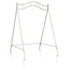 vidaXL Swing Frame Antique White 113 x 121.5 x 168 cm Steel