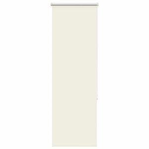 vidaXL Roller Blind Blackout Off White 40x130 cm Fabric Width 35.7 cm Polyester