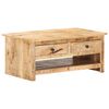 vidaXL Coffee Table 88x50x38 cm Rough Mango Wood