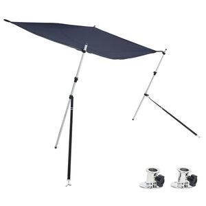 vidaXL T-Top Shade Extension Set Blue 170x170x(113-182.5) cm