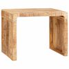 vidaXL End Table Brown 60 x 35 x 46 cm Solid Mango Wood