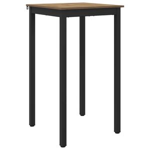 vidaXL Standing Bar Table Engineered Wood Square
