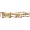 vidaXL Outdoor Sofa Set 8 pcs White