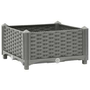 vidaXL Raised Bed 40x40x23 cm Polypropylene