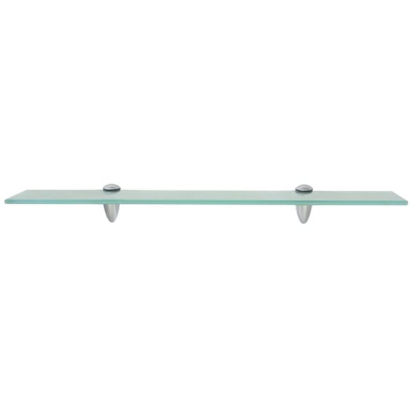 vidaXL Floating Shelves 2 pcs Glass 60x20 cm 8 mm