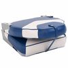 vidaXL 2 Piece Foldable Boat Seat Set High Backrest