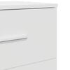 vidaXL Bedside Cabinets 2 pcs with 2 Drawers White 40x36x50 cm