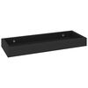 vidaXL Loggia Wall Shelves 2 pcs Black 40x15x4 cm MDF