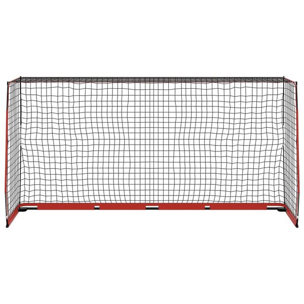 vidaXL Soccer Goal 366.5x91x183 cm Steel