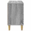 vidaXL Cat House Grey Sonoma 51 x 30 x 52 cm Engineered Wood
