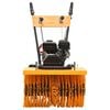 vidaXL Petrol-powered 4-in-1 Snow Thrower and Sweeper Set 6.5HP