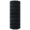 vidaXL Euro Fence Grey 0.4 x 25 m PVC-coated iron