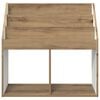 vidaXL Kids Bookshelf Artisan Oak 72.5 x 29.5 x 69 cm Engineered Wood