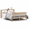 vidaXL Bed Frame without Mattress 150x200 cm King Size Solid Wood Pine