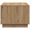 vidaXL Coffee Table Artisan Oak 55x55x42 cm Engineered Wood